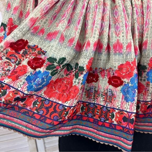 Anthropologie Bhanuni by Jyoti Villa Cropped Sequin Top Small - Picture 3 of 11